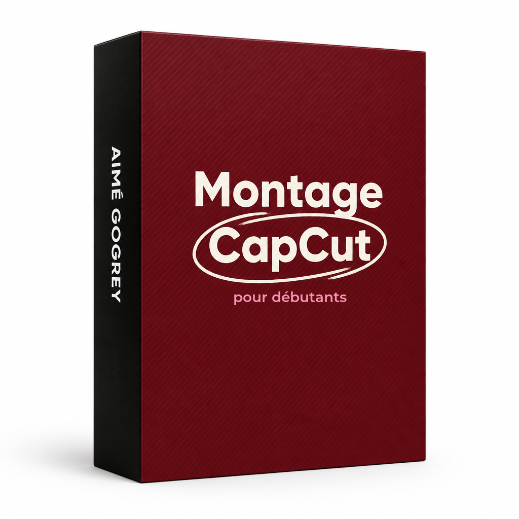 Boîte Montage CapCut, pour débutants