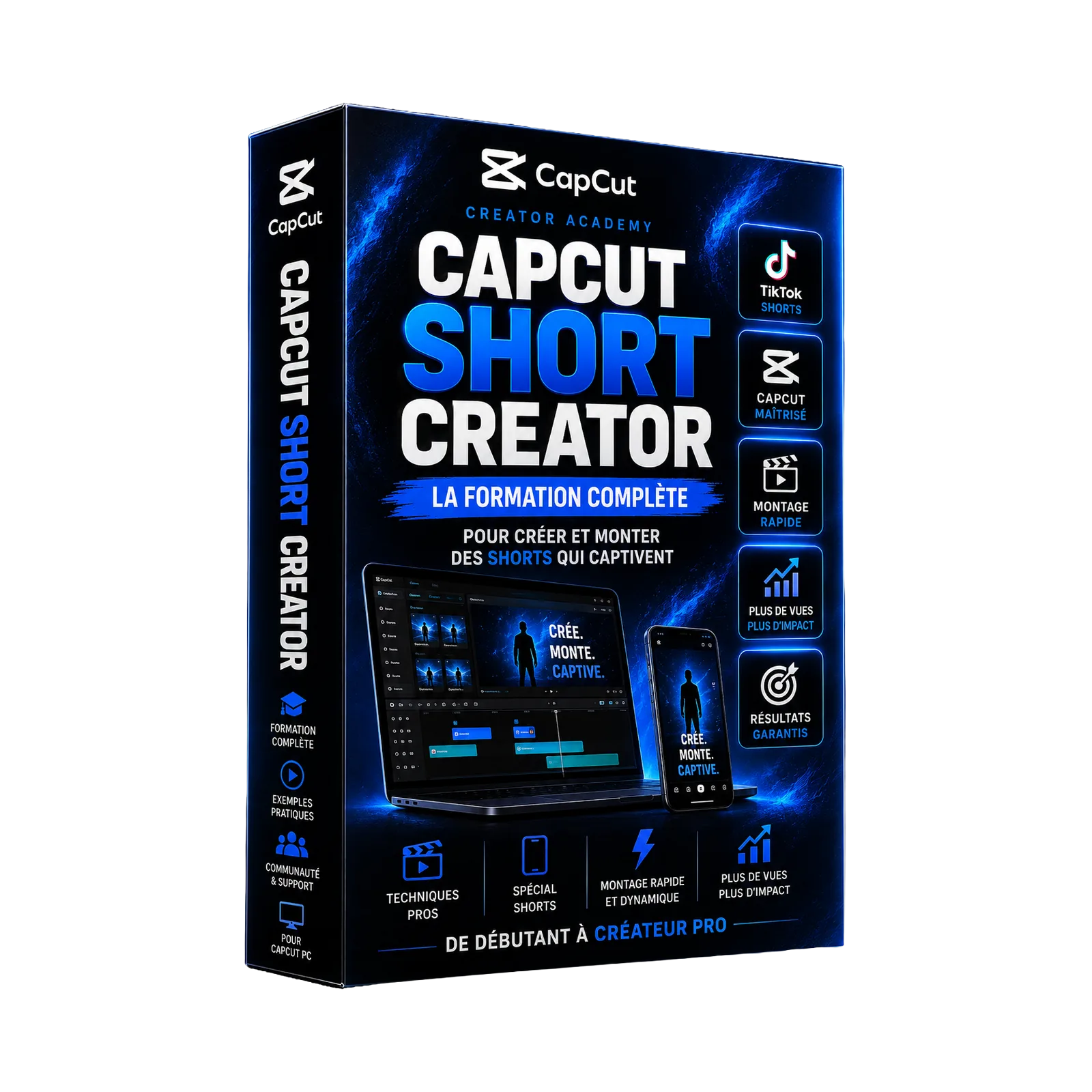 Formation CapCut Débutant + 30 Presets de Texte Offerts
