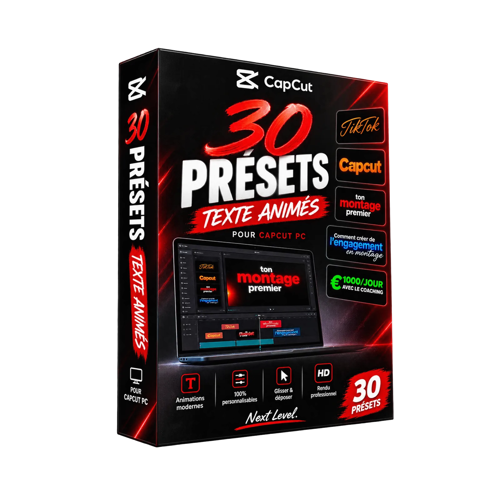 30 Presets de Texte Animé CapCut